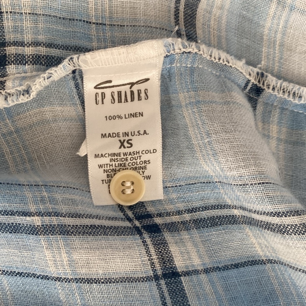 CP Shades Tennessee Plaid Shirt in Blue - Picture 9 of 10